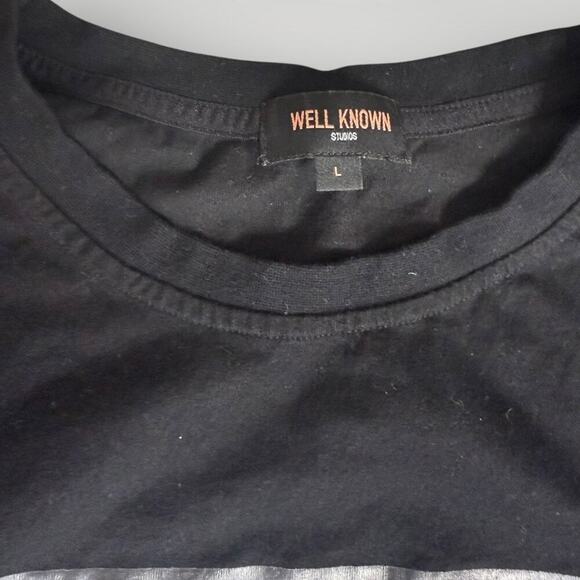 Well Known Studios Tee L - Bold Art Graphic Streetwear - Picture 4 of 7